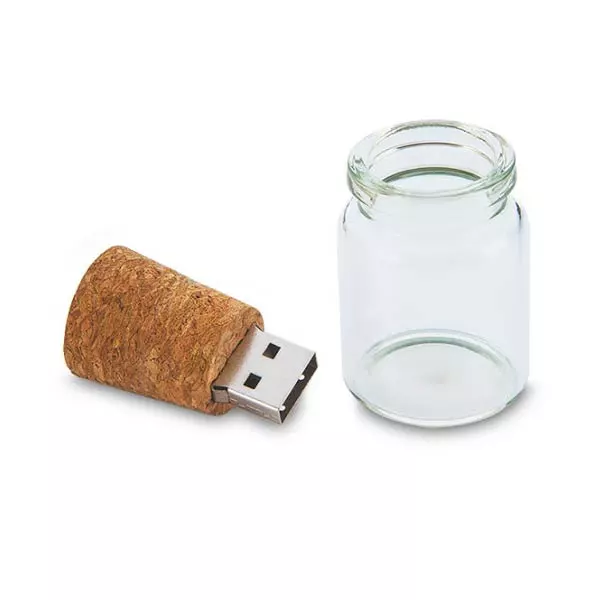 USB ecologica en corcho